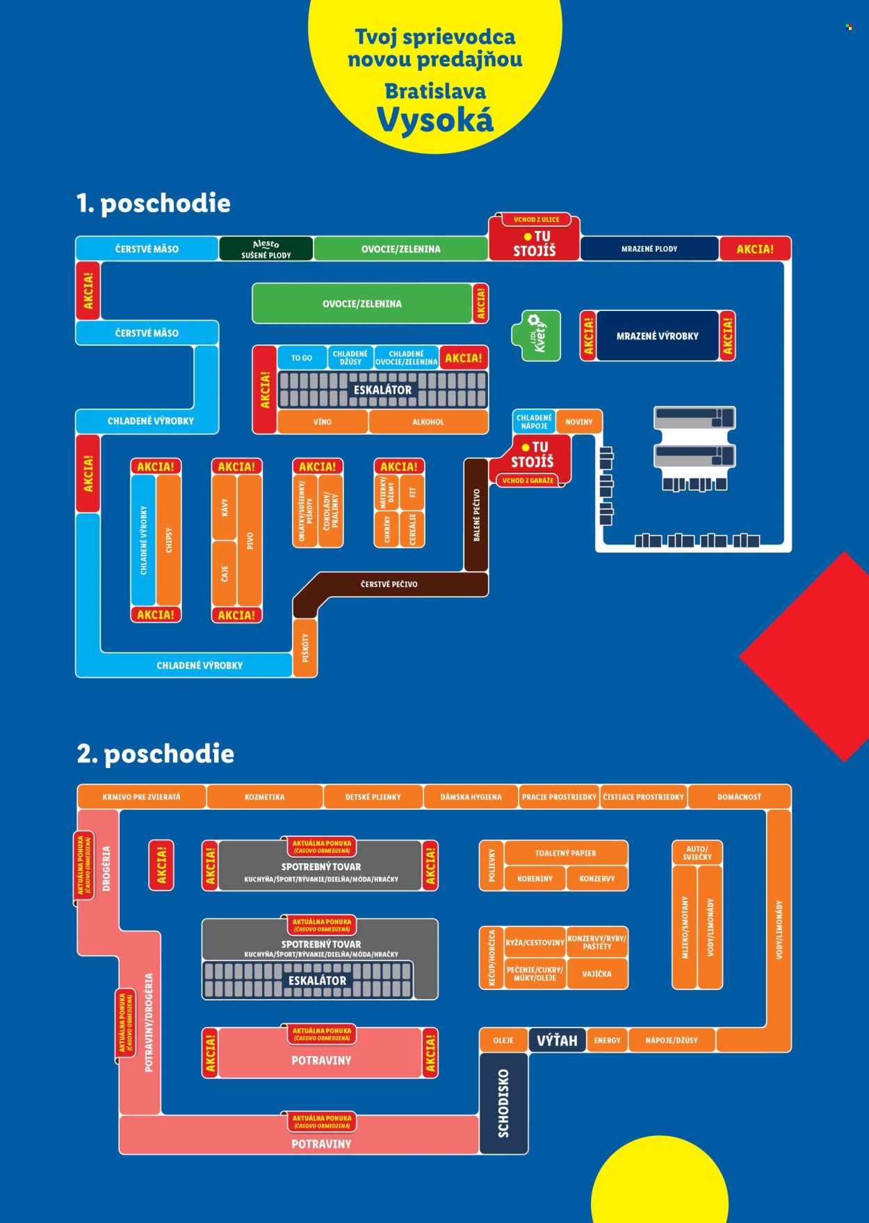 LIDL leták - Nová predajňa Bratislava, Vysoká