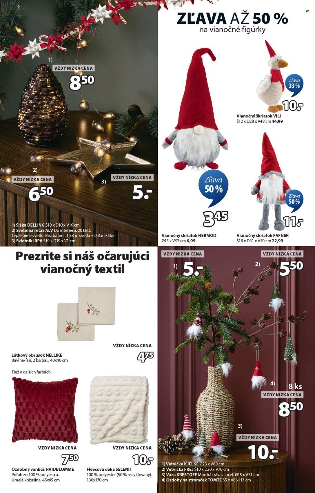 JYSK leták - Od pondelka 24.11.2025 (2025-11-24 - 2025-12-23) | 3