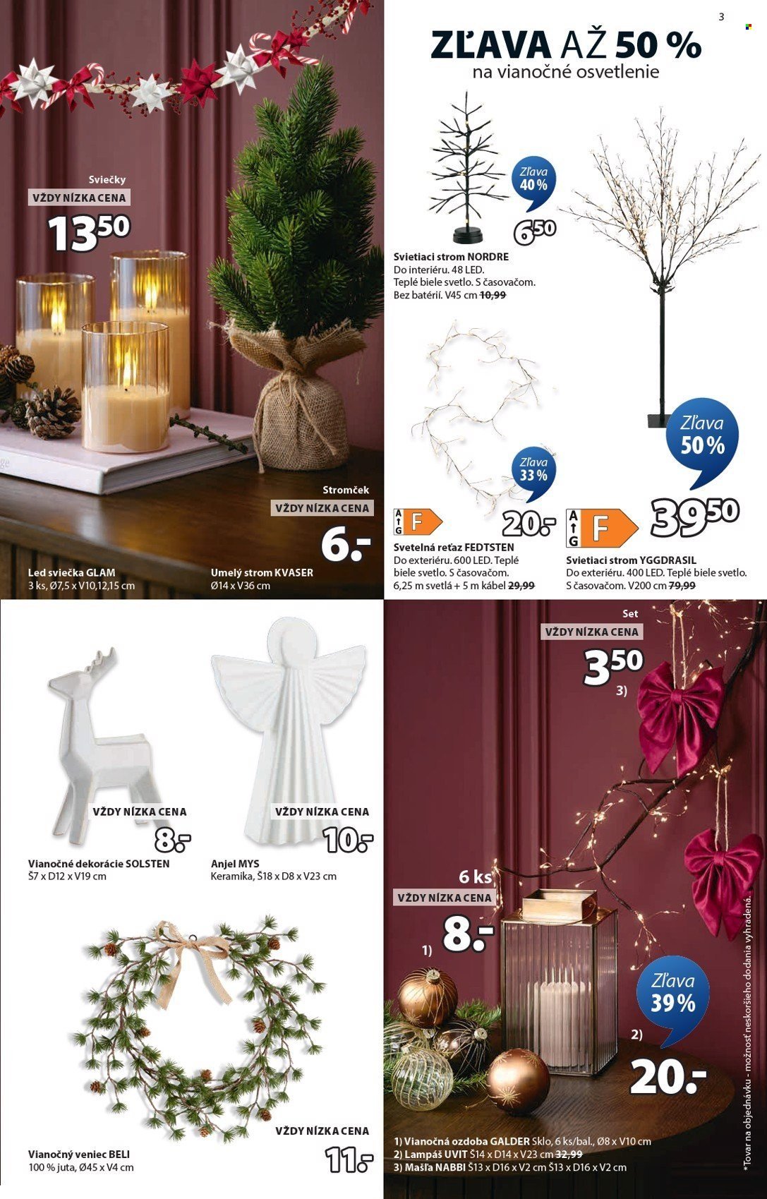 JYSK leták - Od pondelka 24.11.2025 (2025-11-24 - 2025-12-23) | 4