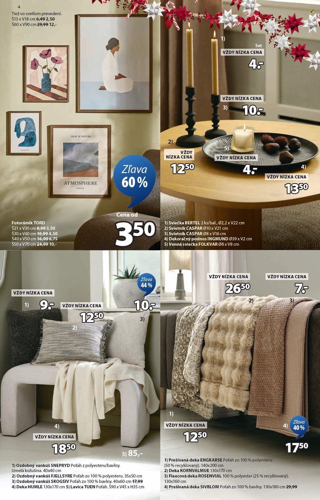 JYSK leták - Od pondelka 24.11.2025 (2025-11-24 - 2025-12-23) | 5