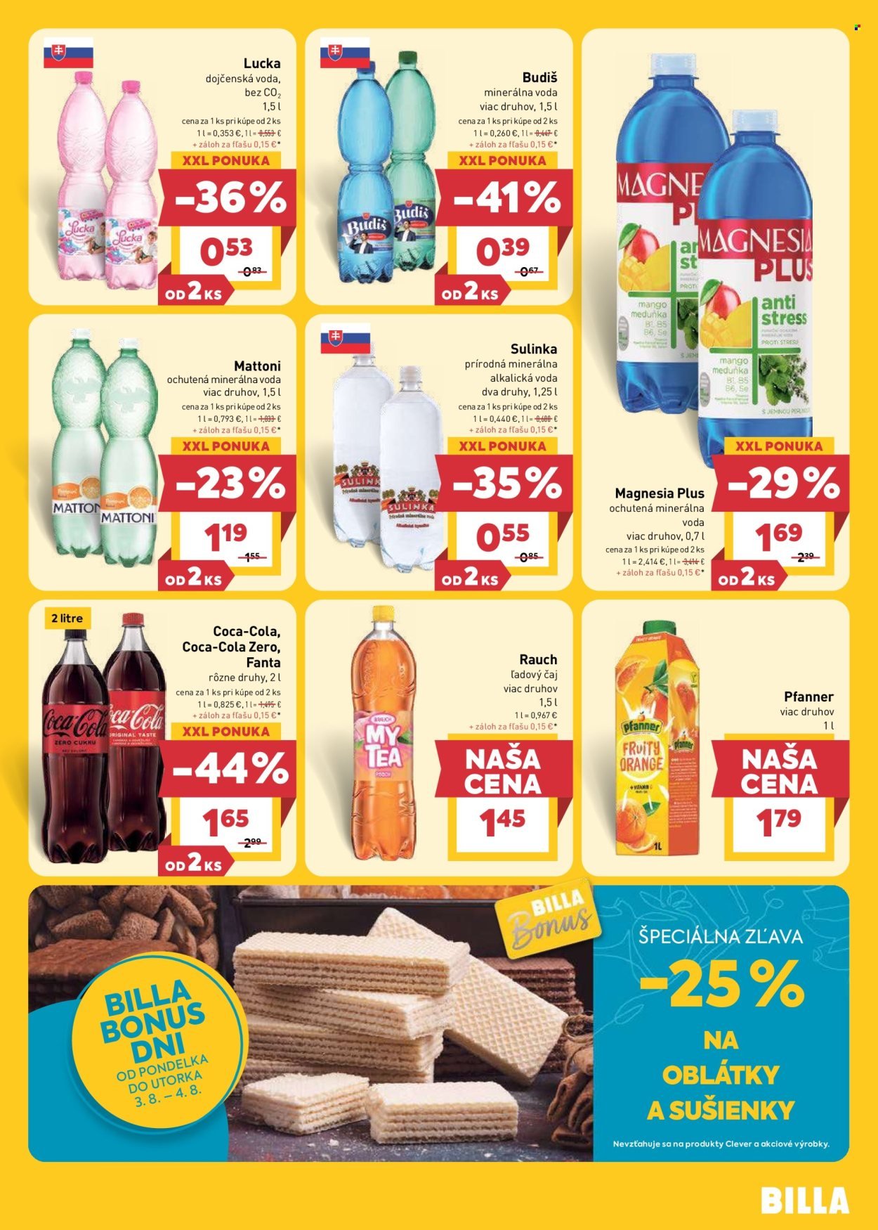 BILLA leták - Od stredy 29.7.2026