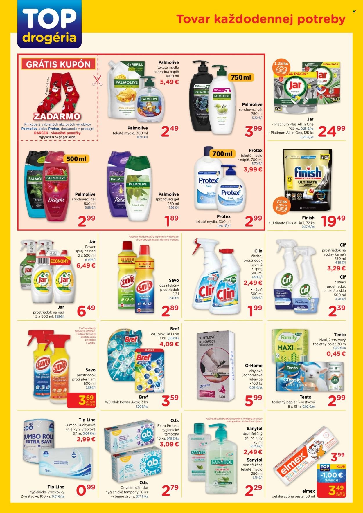 TOP DROGÉRIA leták - Od pondelka 1.12.2025 (2025-12-01 - 2025-12-10) | 2