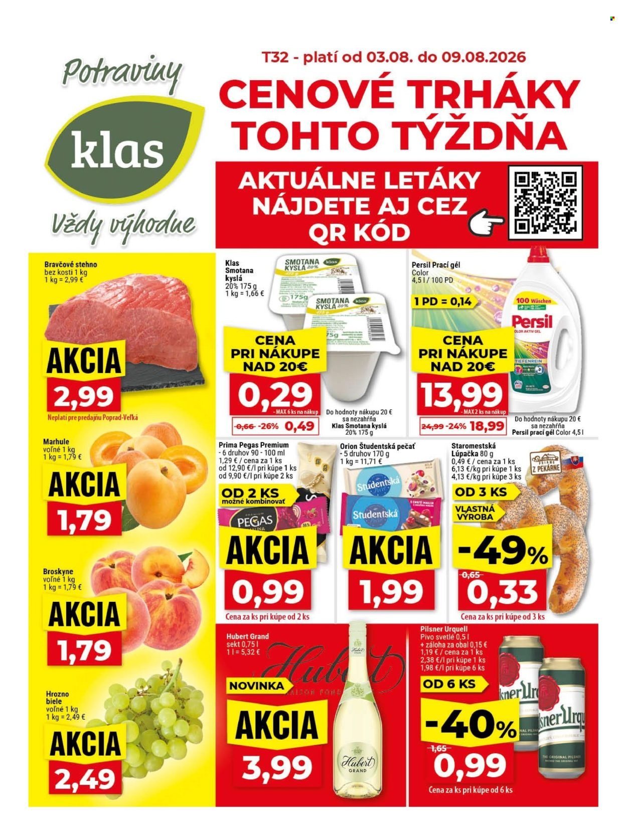 KLAS leták - Od pondelka 3.8.2026