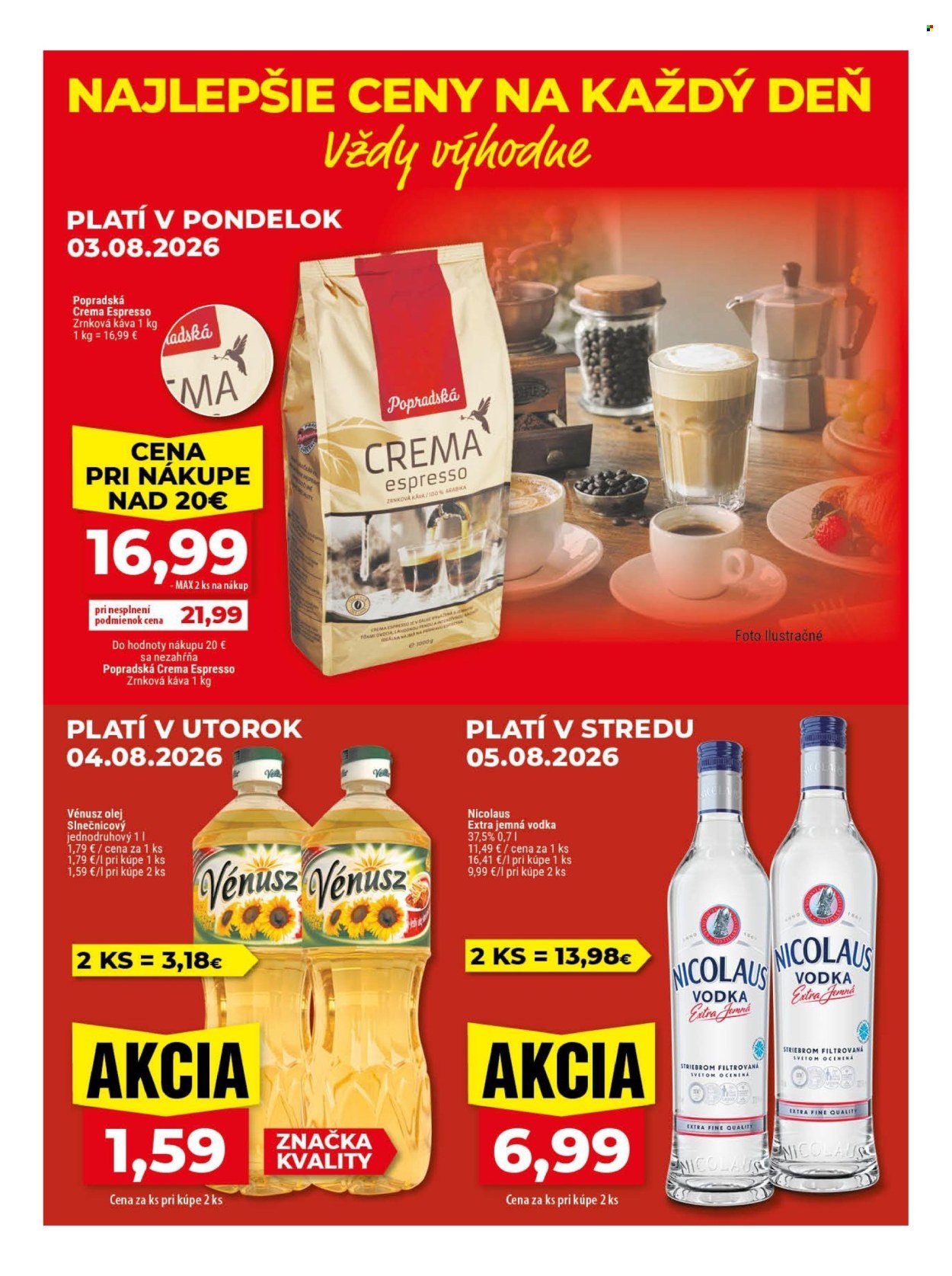 KLAS leták - Od pondelka 3.8.2026