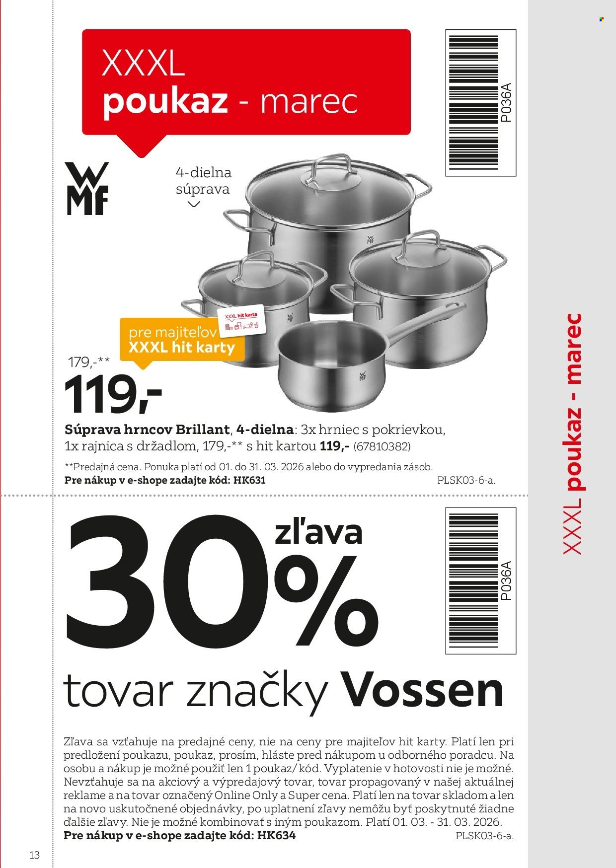 XXXLUTZ leták - Byť verným zákazníkom sa naozaj oplatí (2026-02-01 - 2026-07-31) | 13