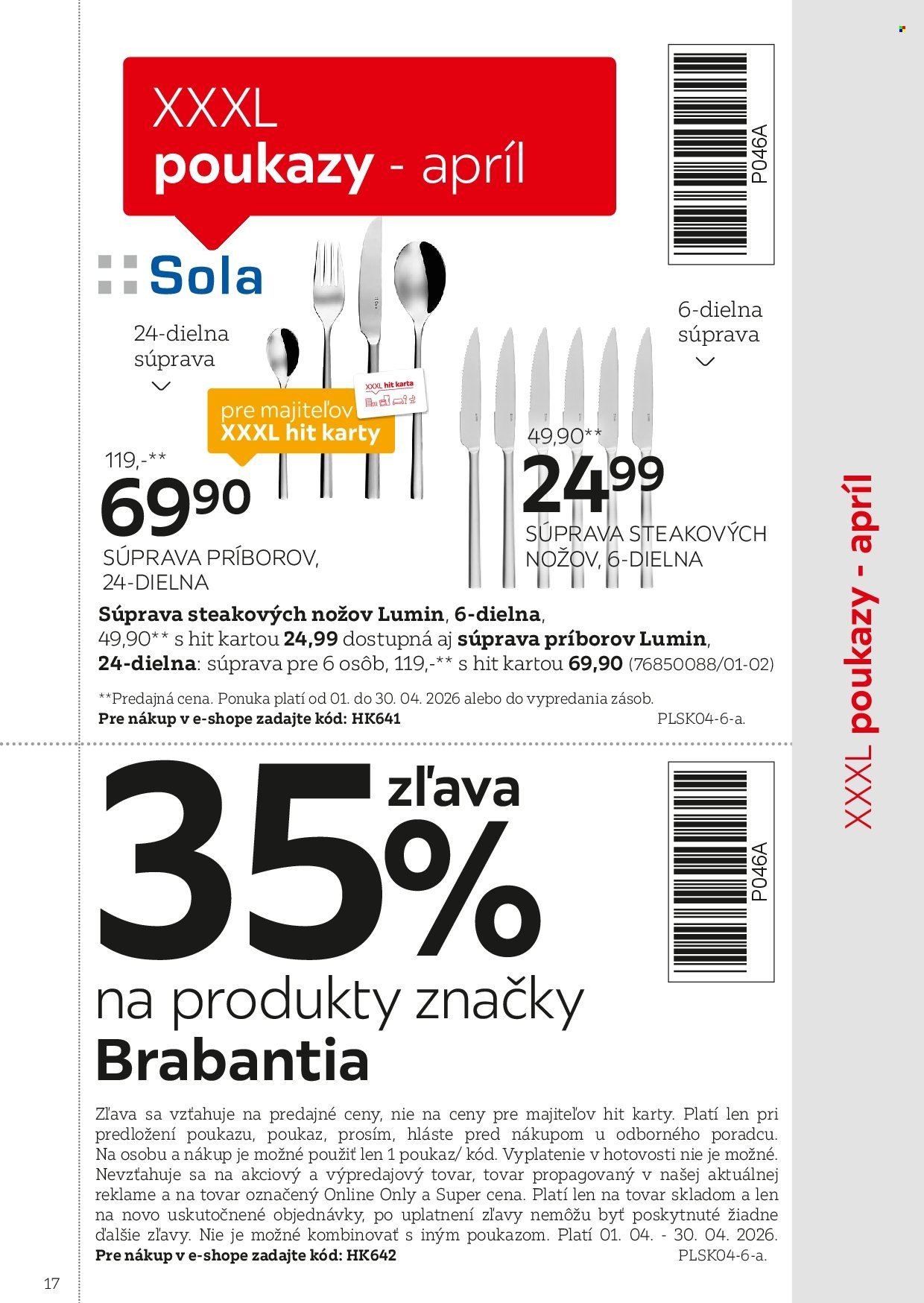 XXXLUTZ leták - Byť verným zákazníkom sa naozaj oplatí (2026-02-01 - 2026-07-31) | 17