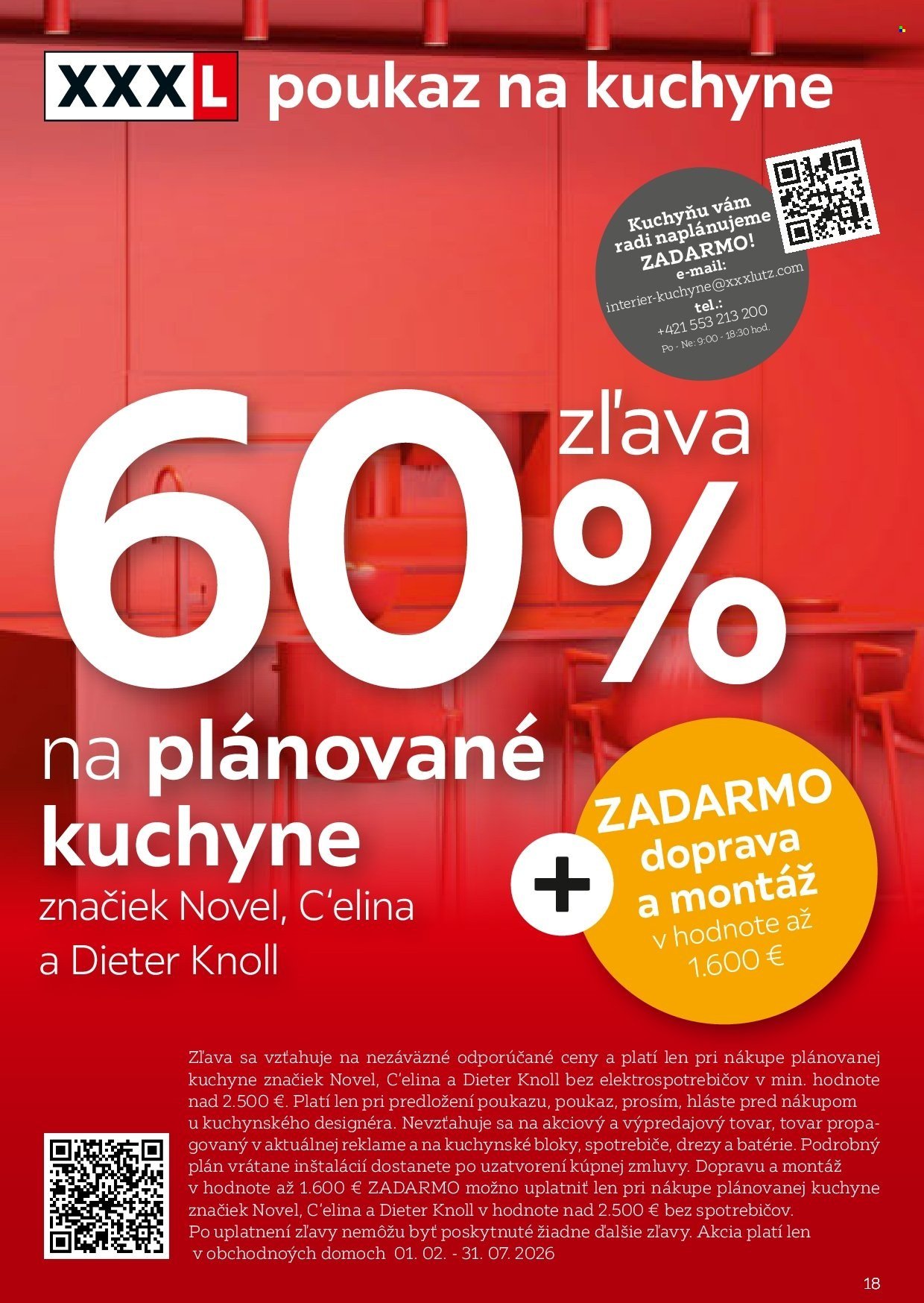 XXXLUTZ leták - Byť verným zákazníkom sa naozaj oplatí (2026-02-01 - 2026-07-31) | 18