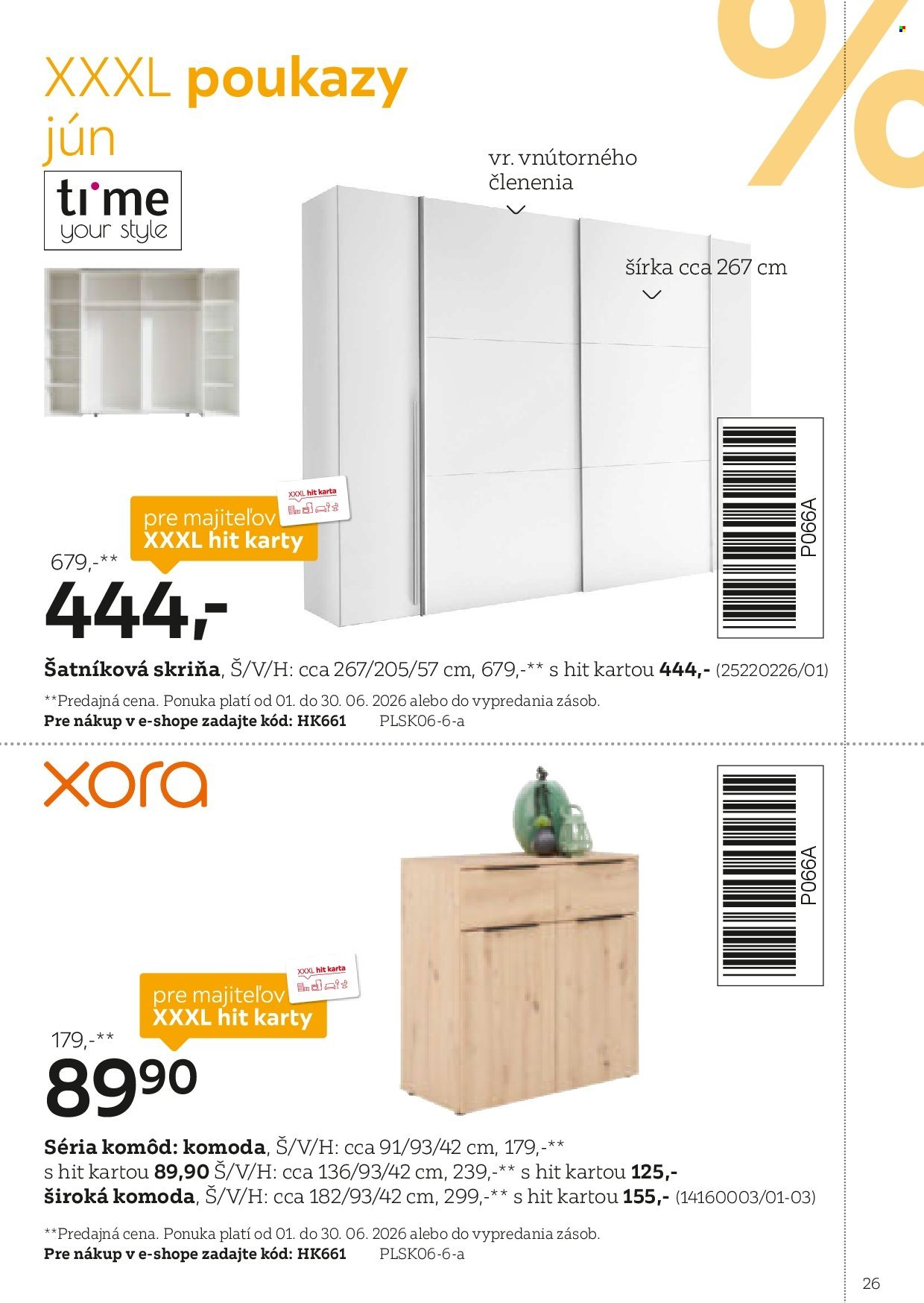 XXXLUTZ leták - Byť verným zákazníkom sa naozaj oplatí (2026-02-01 - 2026-07-31) | 26