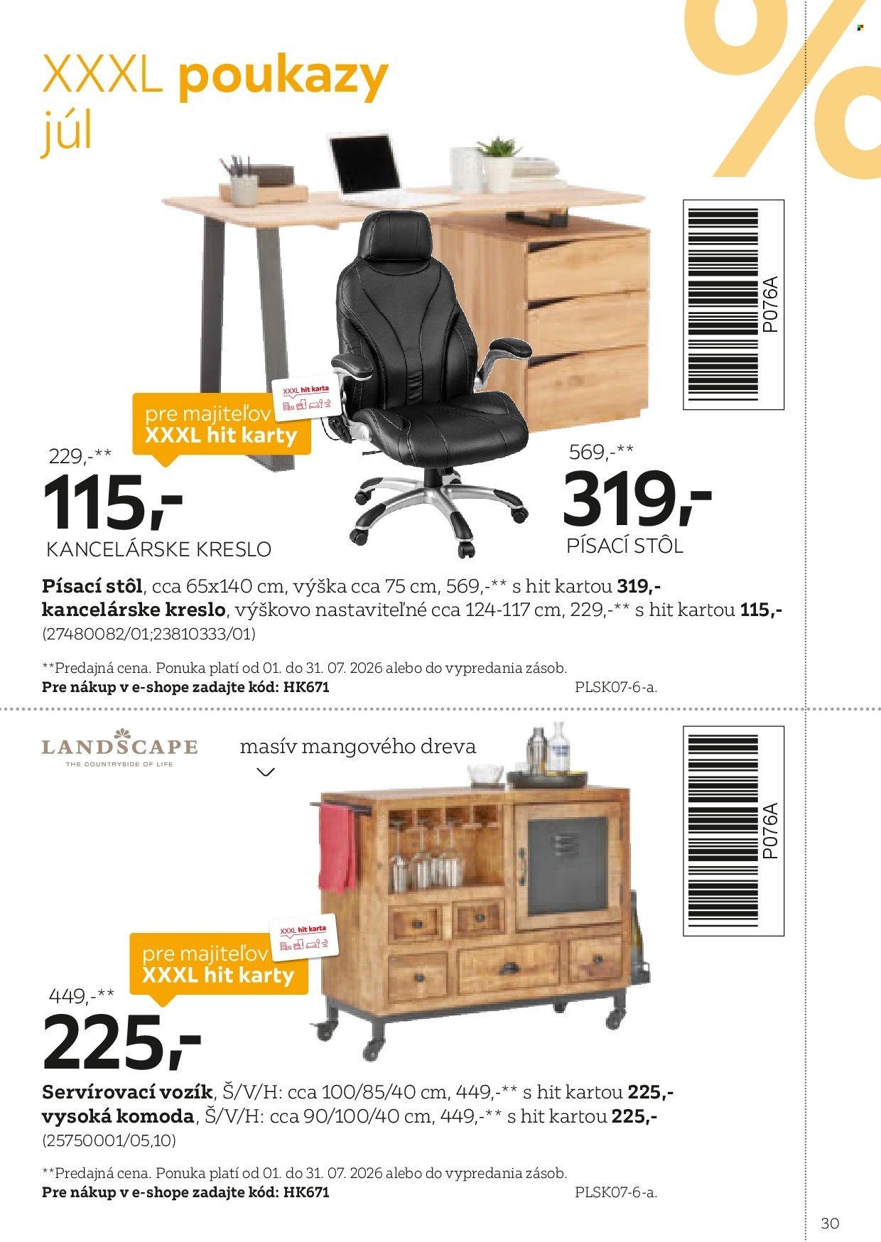 XXXLUTZ leták - Byť verným zákazníkom sa naozaj oplatí (2026-02-01 - 2026-07-31) | 30