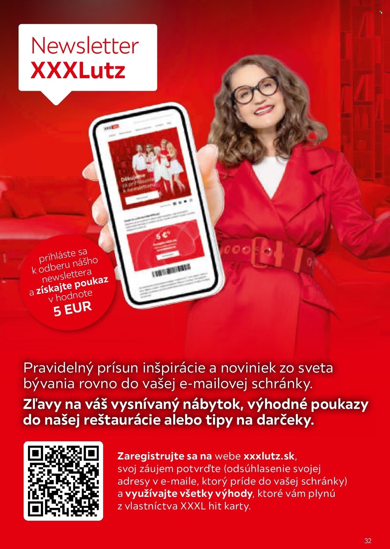 XXXLUTZ leták - Byť verným zákazníkom sa naozaj oplatí (2026-02-01 - 2026-07-31) | 32