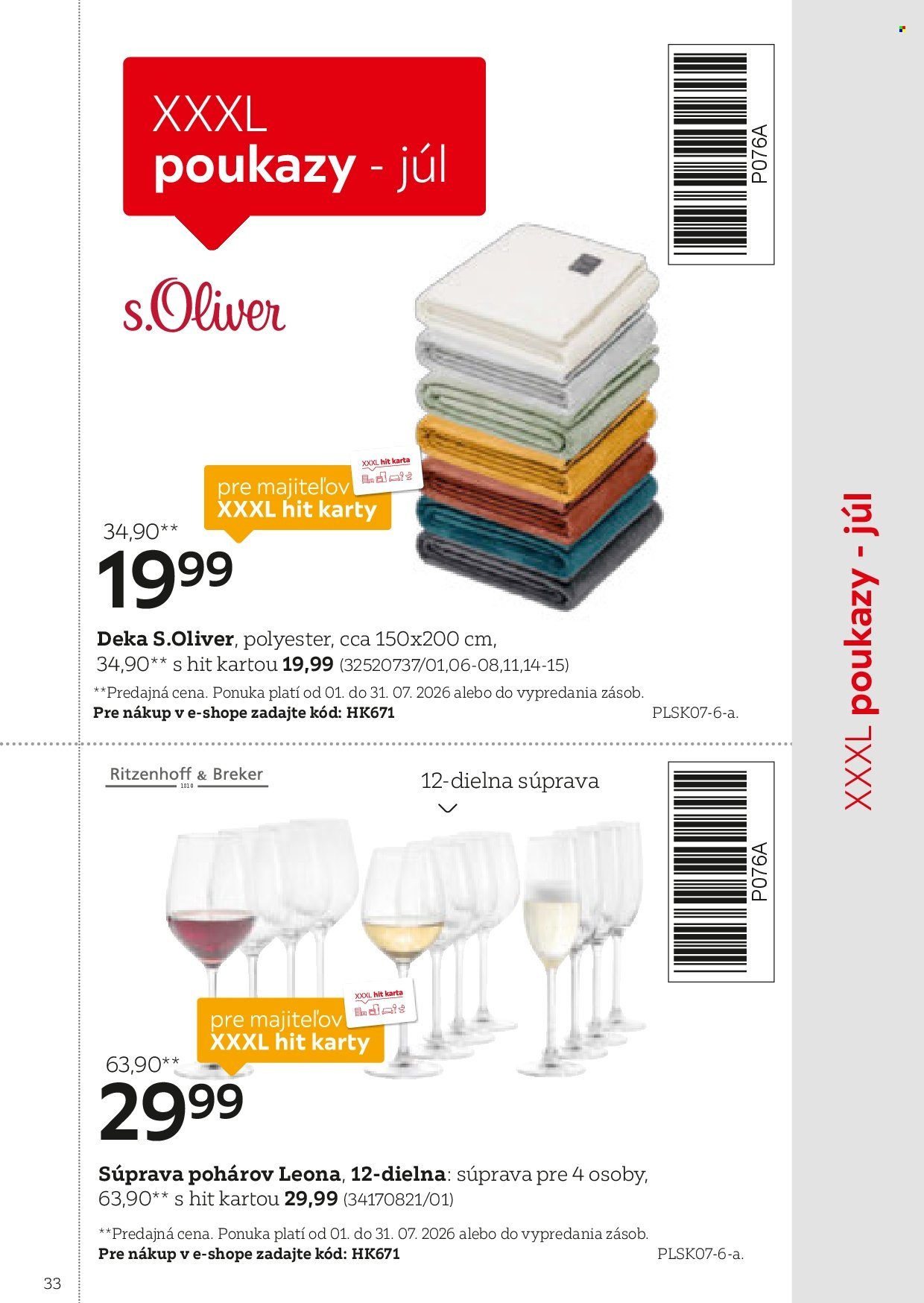 XXXLUTZ leták - Byť verným zákazníkom sa naozaj oplatí (2026-02-01 - 2026-07-31) | 33