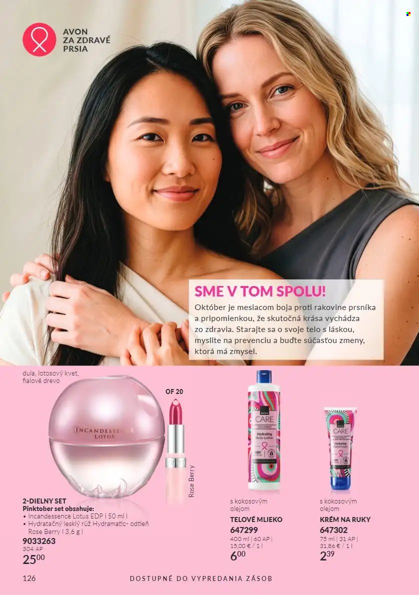 AVON leták - Od štvrtka 1.10.2026