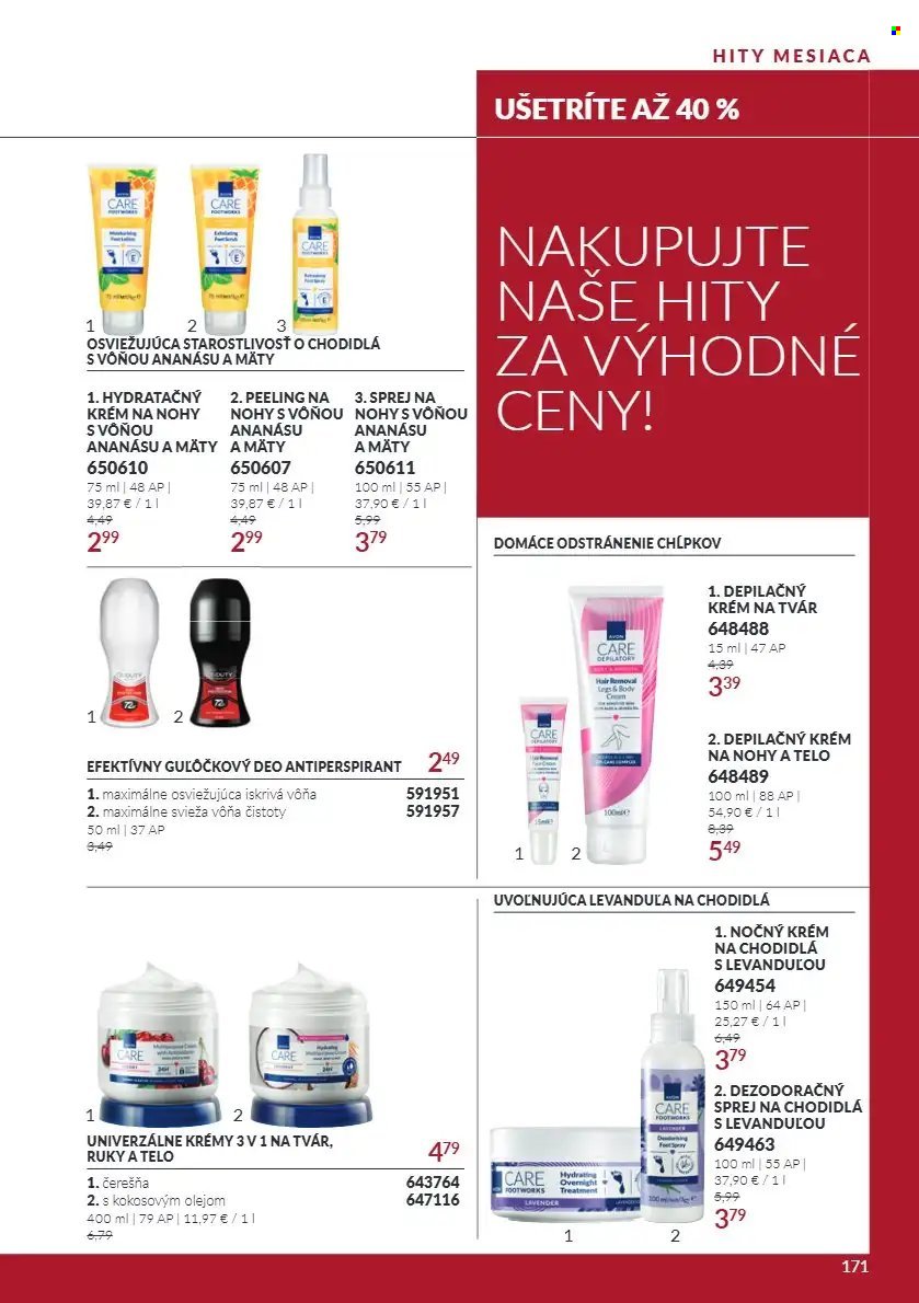 AVON leták - Od štvrtka 1.10.2026