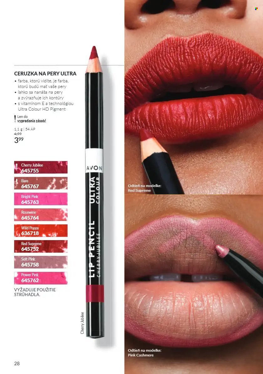 AVON leták - Od štvrtka 1.10.2026