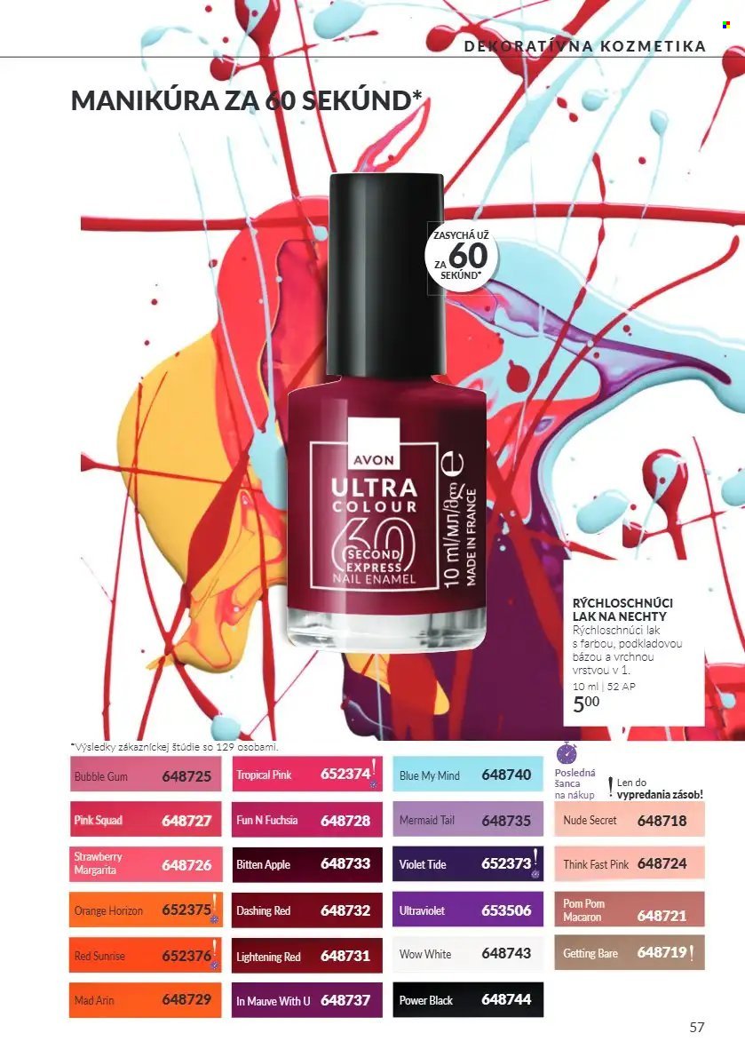 AVON leták - Od štvrtka 1.10.2026