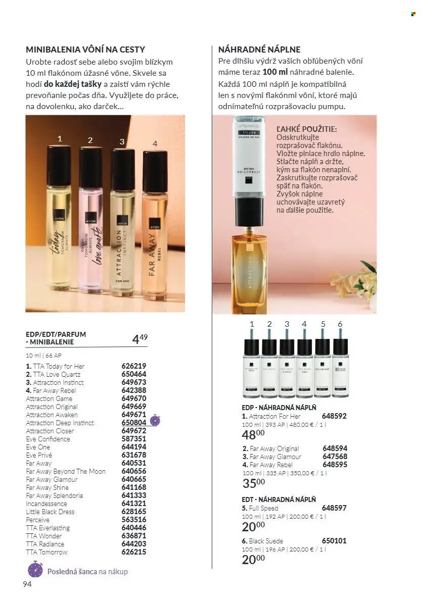 AVON leták - Od štvrtka 1.10.2026