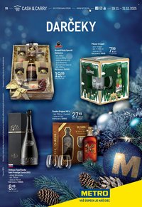 METRO leták - Darčeky (2025-11-19 - 2025-12-31)