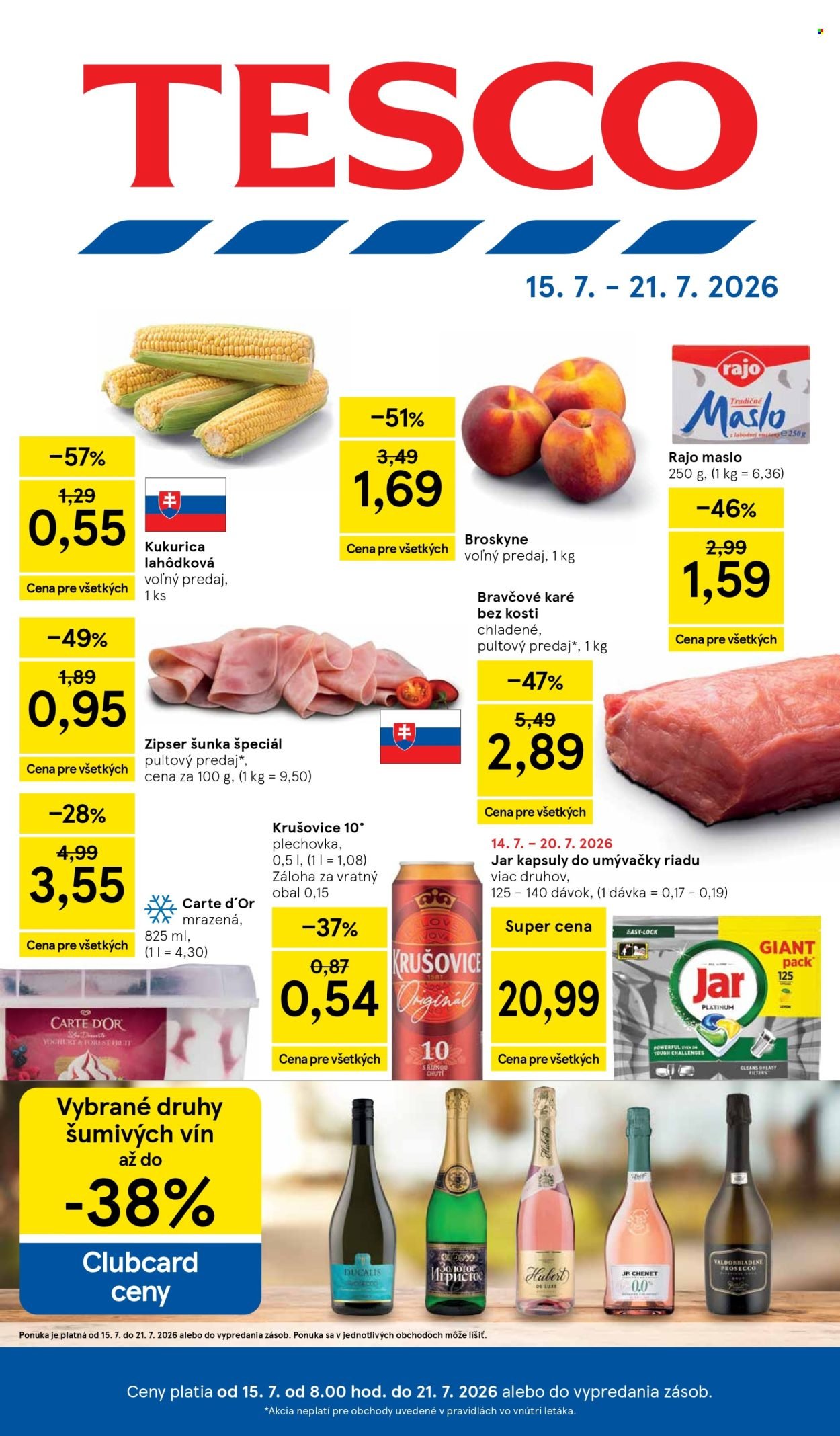 TESCO leták - Od stredy 15.7.2026