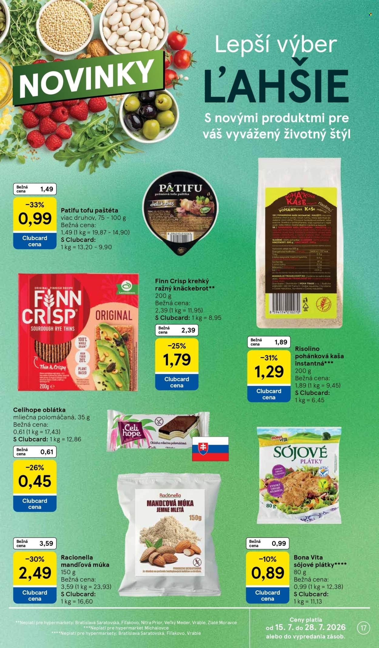TESCO leták - Od stredy 15.7.2026