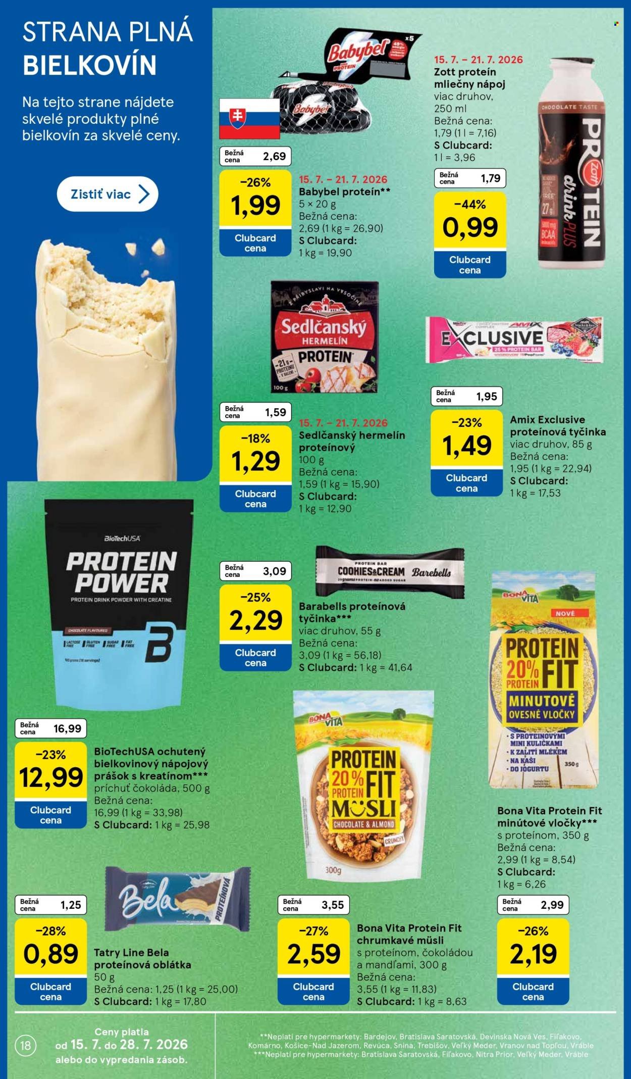 TESCO leták - Od stredy 15.7.2026