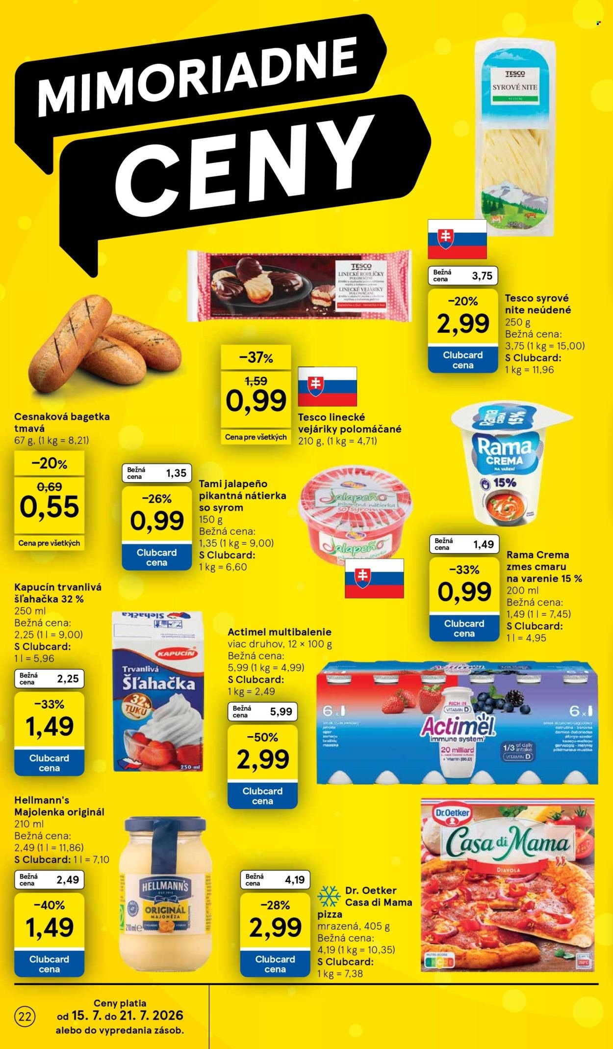 TESCO leták - Od stredy 15.7.2026