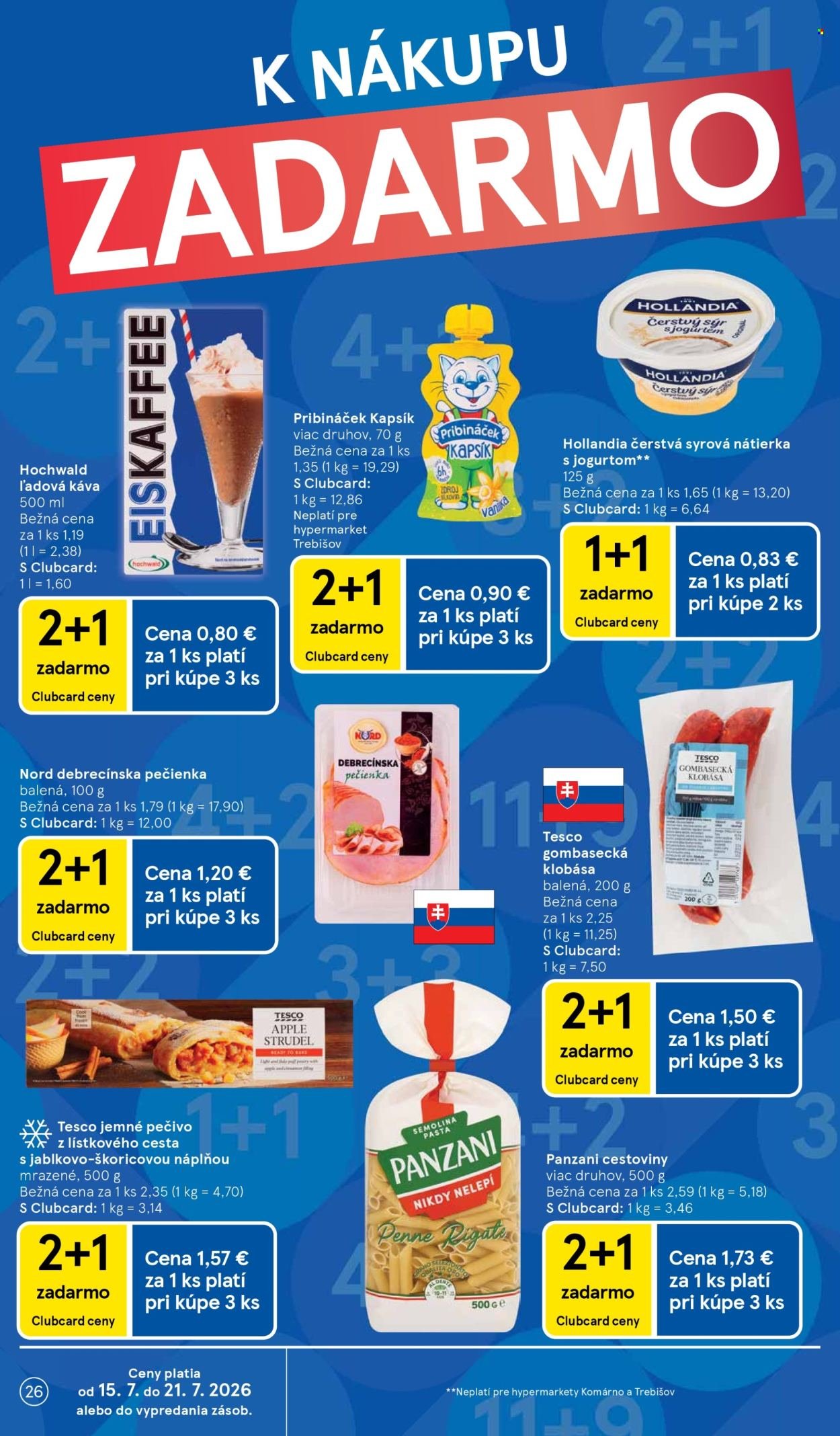 TESCO leták - Od stredy 15.7.2026