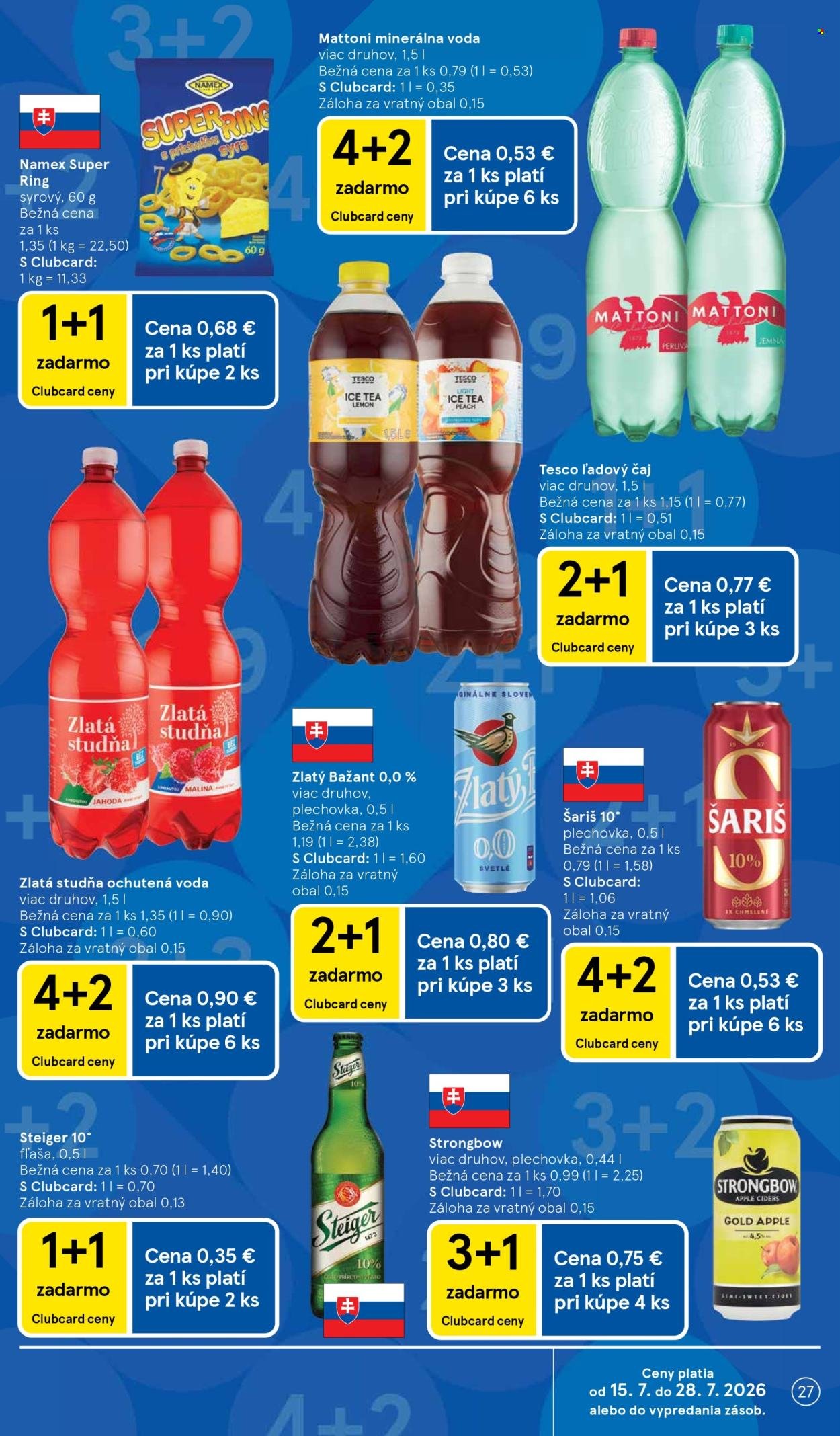 TESCO leták - Od stredy 15.7.2026