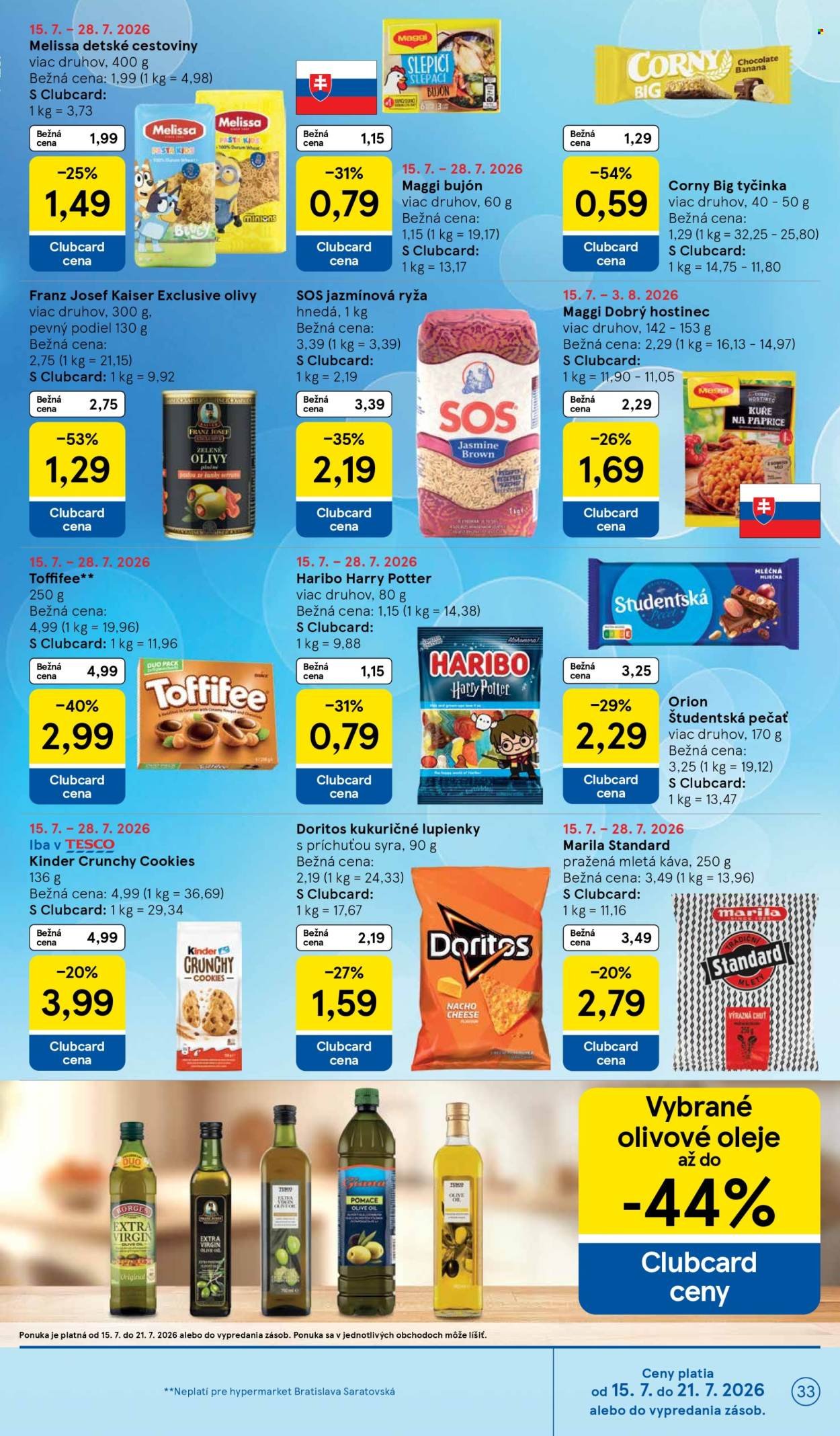 TESCO leták - Od stredy 15.7.2026