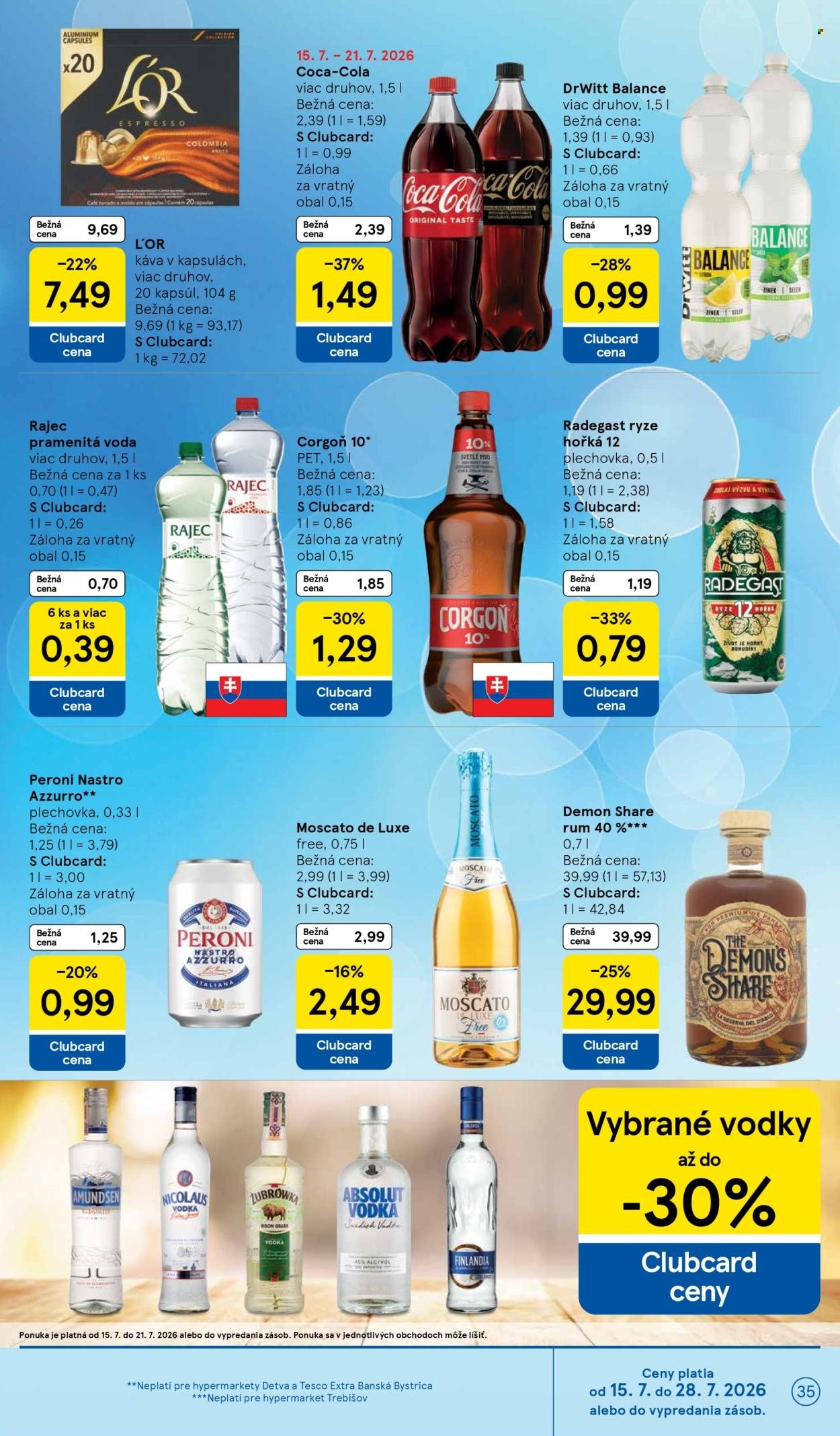 TESCO leták - Od stredy 15.7.2026