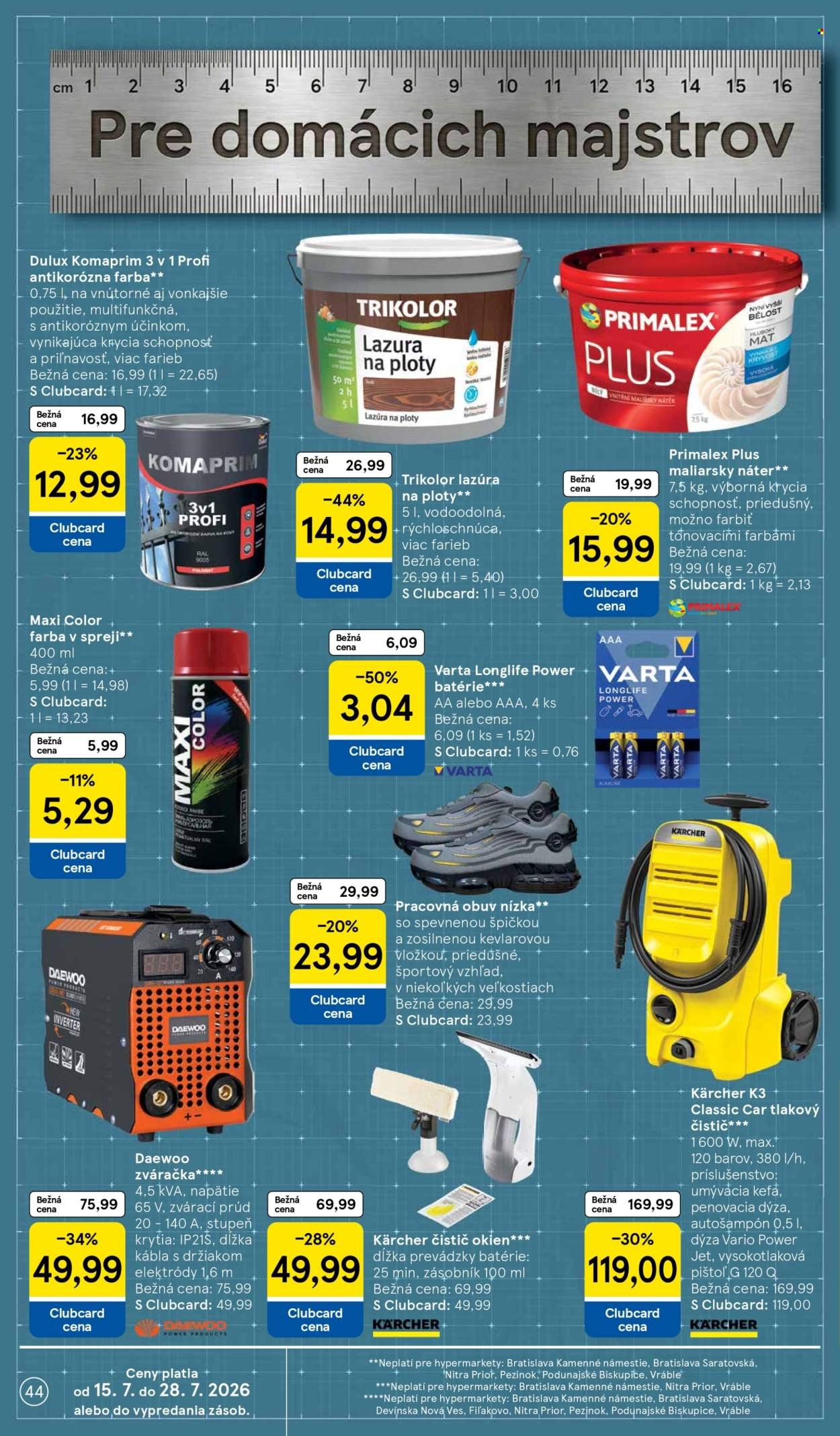 TESCO leták - Od stredy 15.7.2026