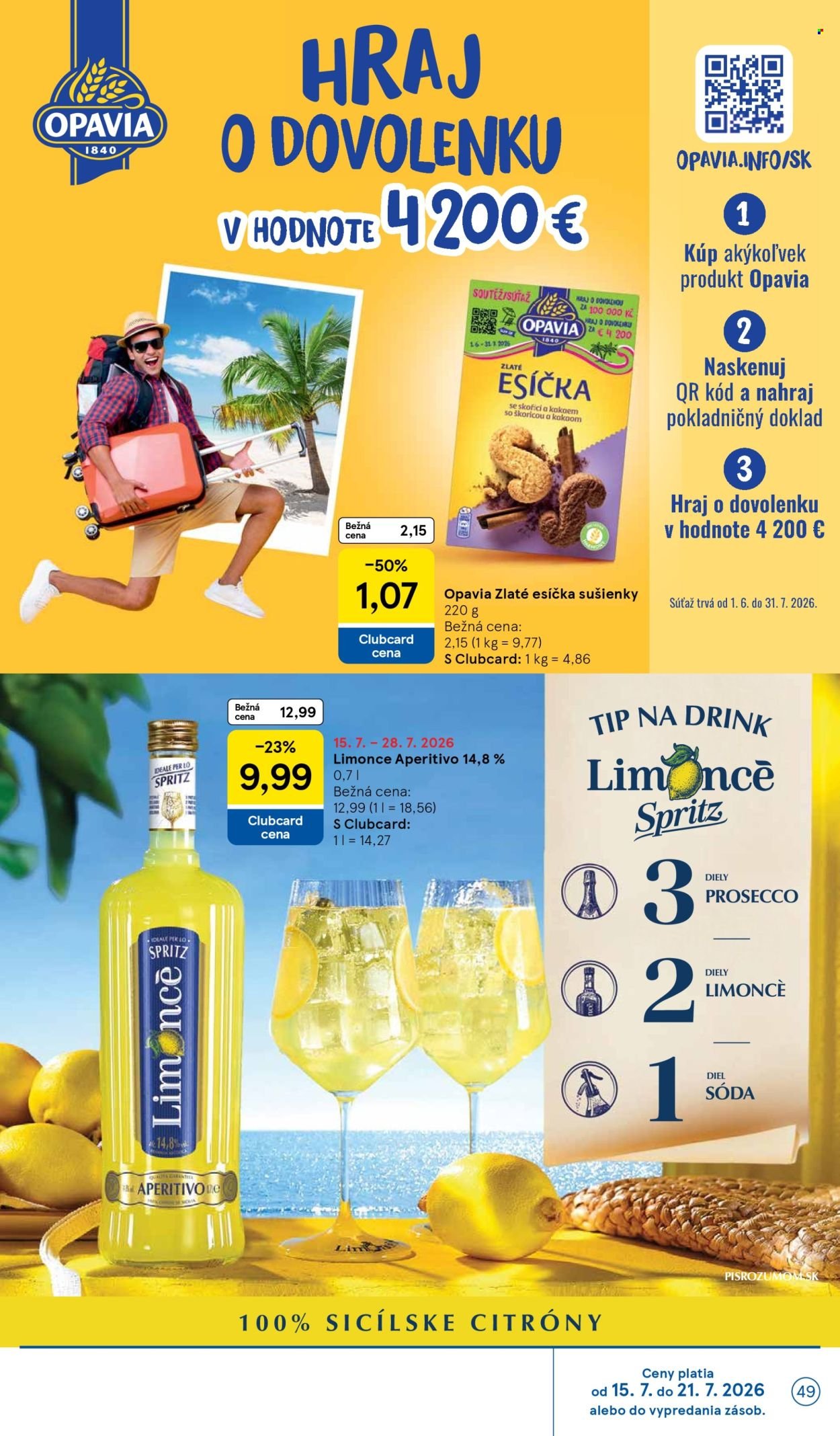 TESCO leták - Od stredy 15.7.2026