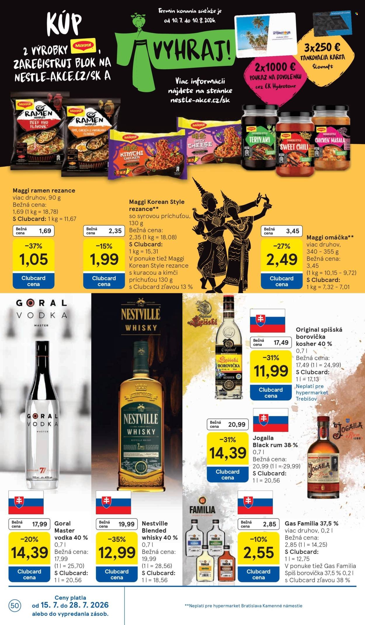 TESCO leták - Od stredy 15.7.2026