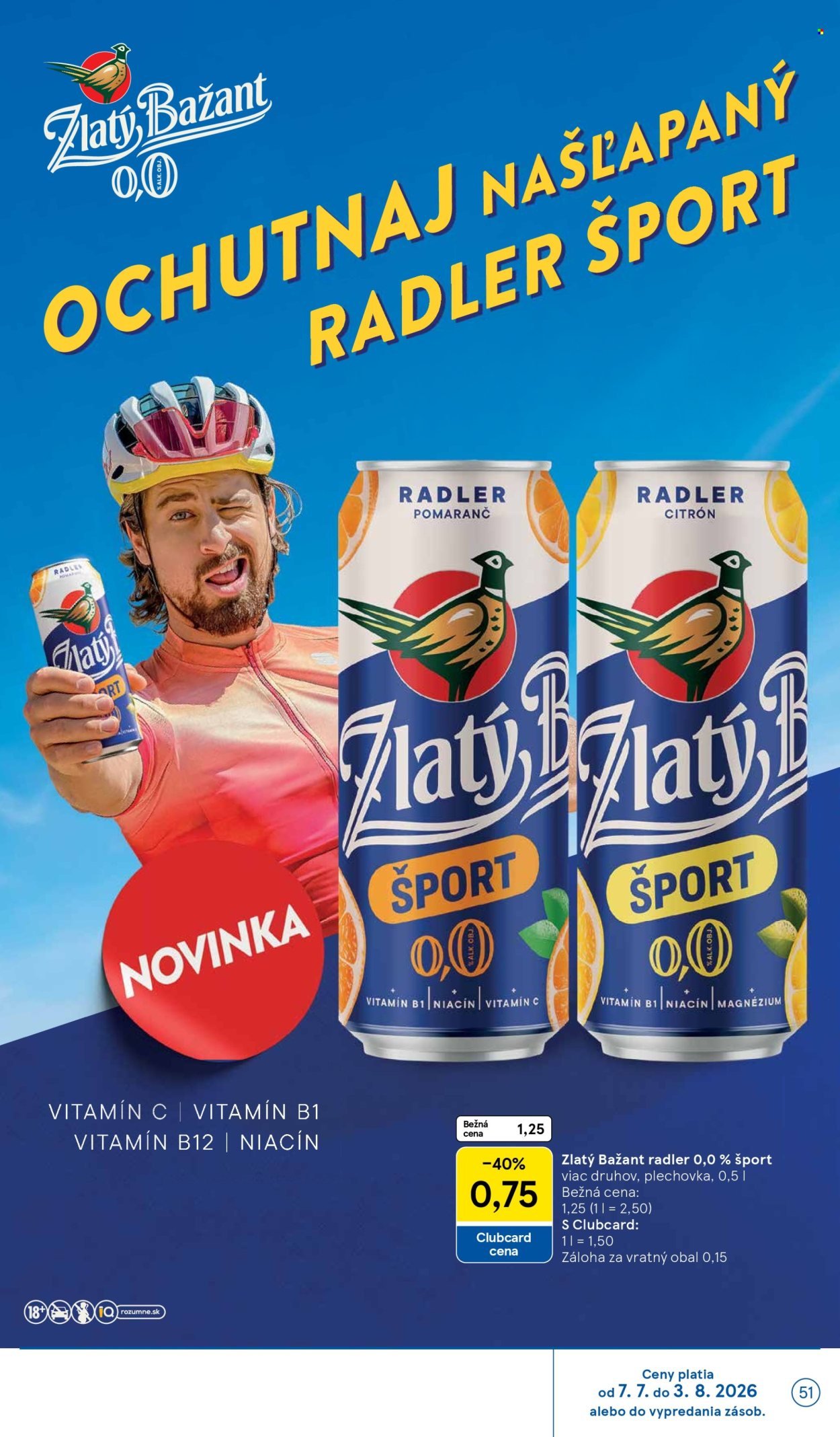 TESCO leták - Od stredy 15.7.2026