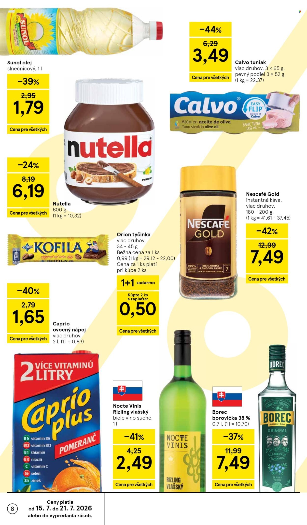 TESCO leták - Od stredy 15.7.2026