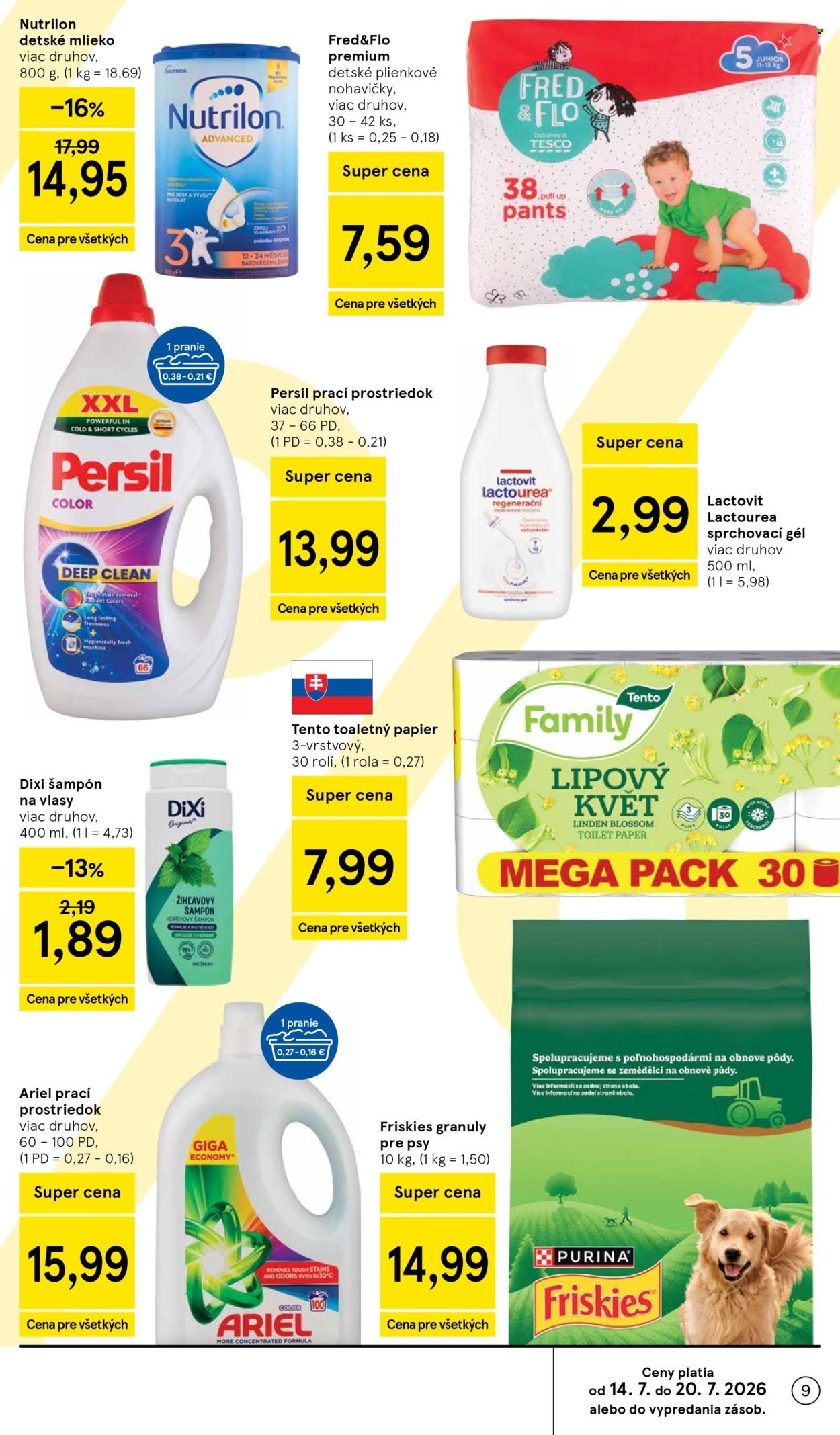 TESCO leták - Od stredy 15.7.2026
