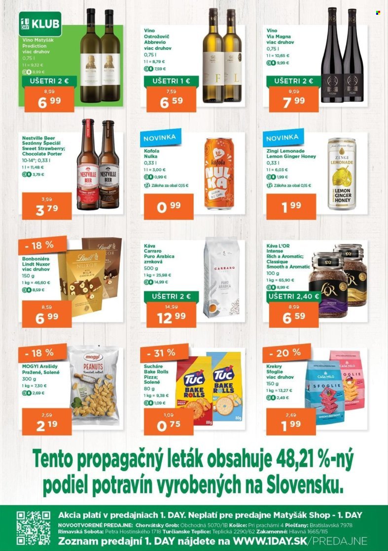 1DAY leták - Od štvrtka 13.8.2026