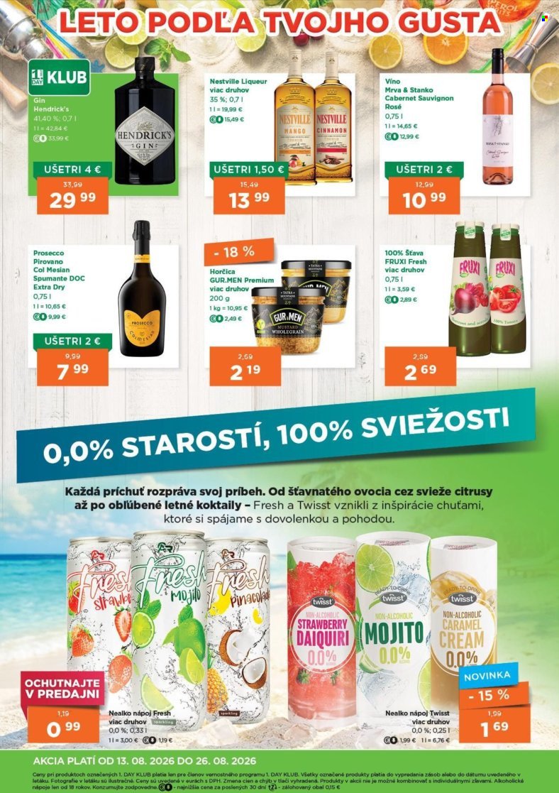 1DAY leták - Od štvrtka 13.8.2026