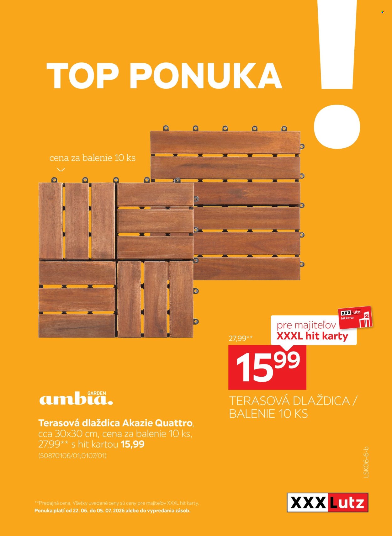 XXXLUTZ leták - Zľava 25 % takmer na všetko