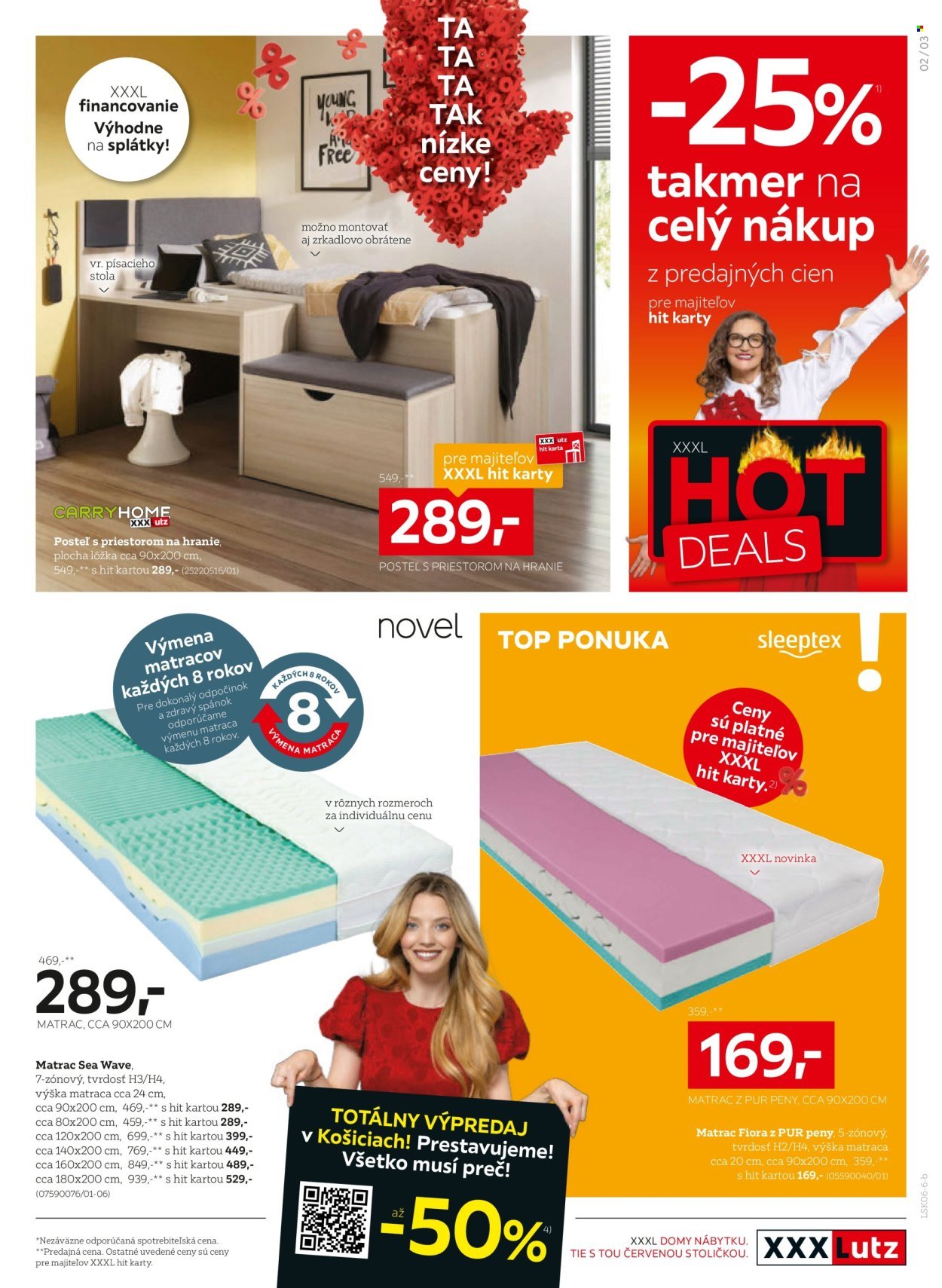 XXXLUTZ leták - Zľava 25 % takmer na všetko
