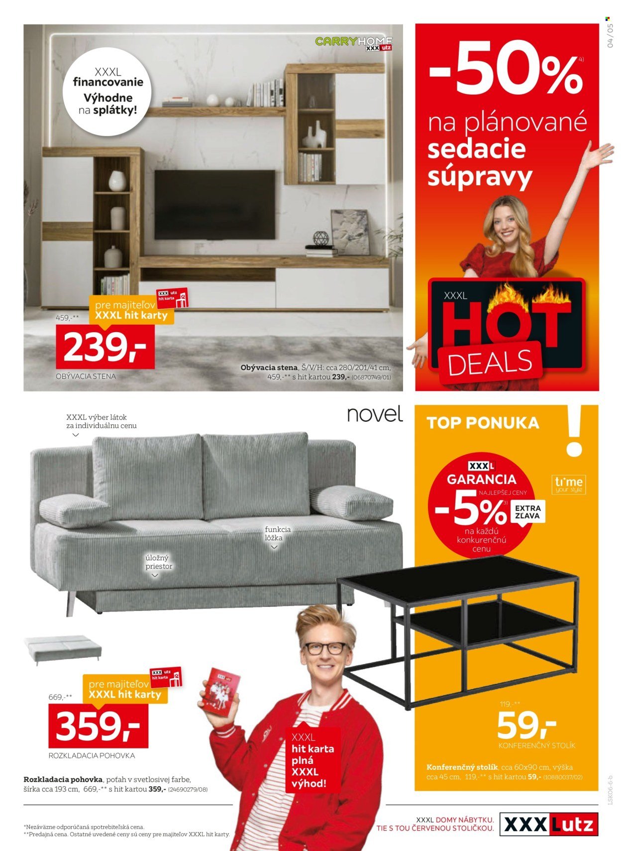 XXXLUTZ leták - Zľava 25 % takmer na všetko