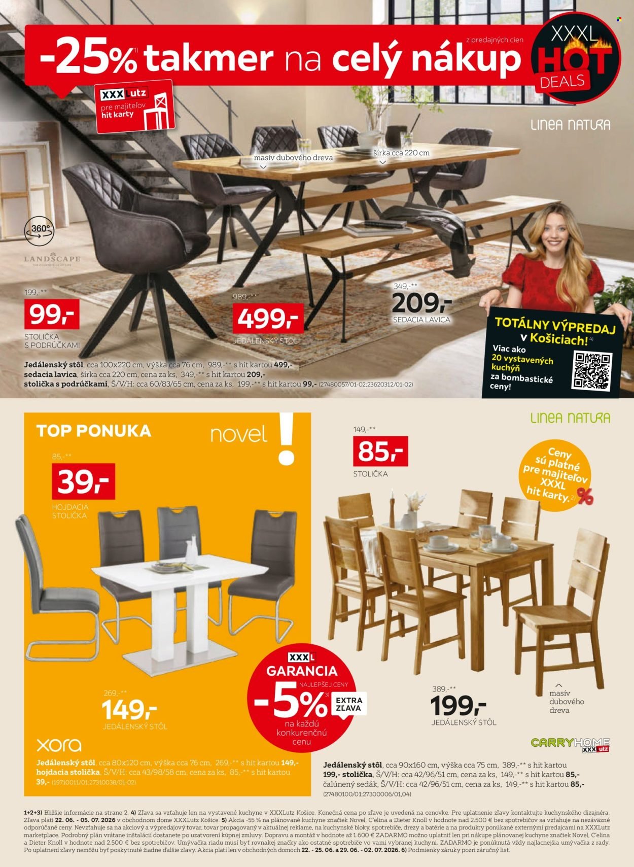 XXXLUTZ leták - Zľava 25 % takmer na všetko