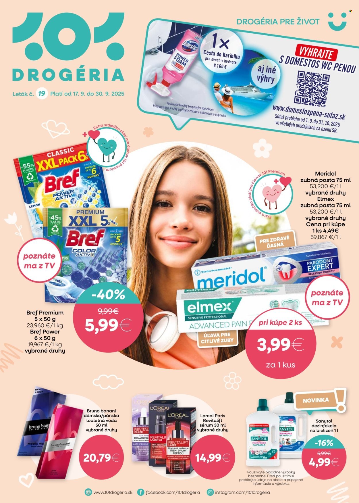101 DROGERIE leták - Od stredy 17.9.2025 (2025-09-17 - 2025-09-30) | 1