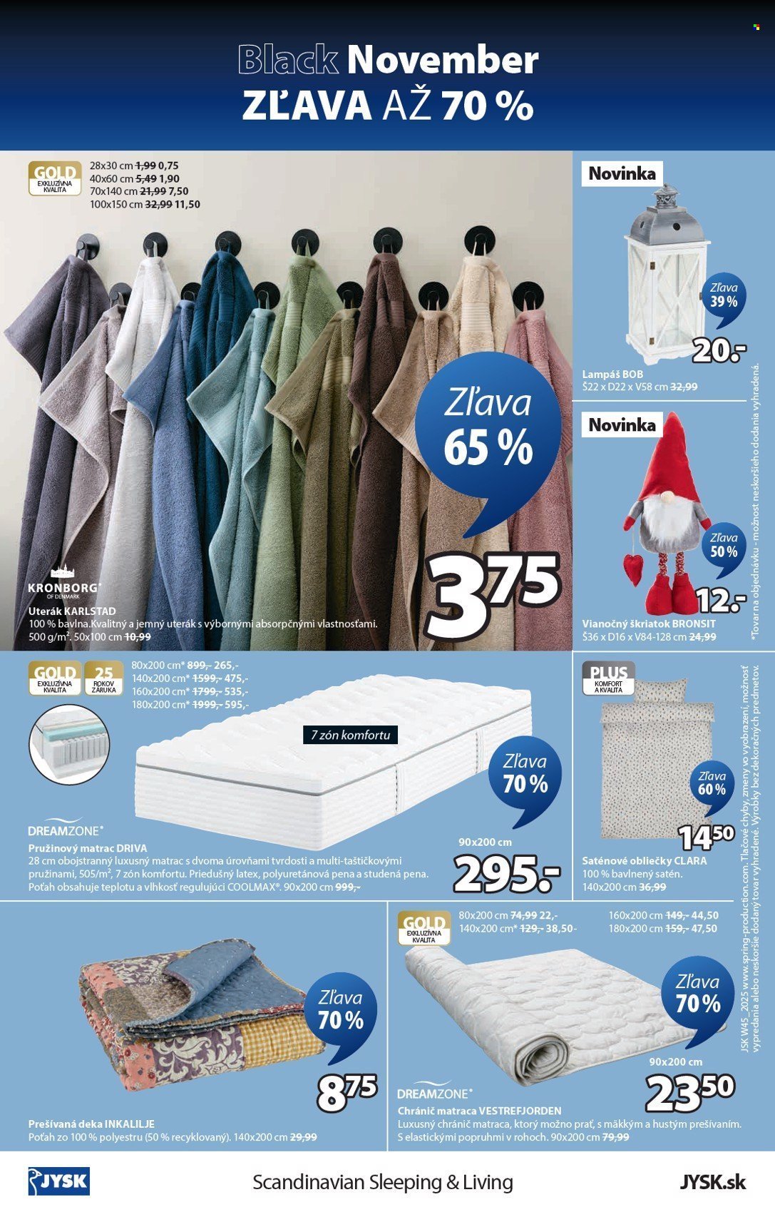 JYSK leták - Od pondelka 3.11.2025 (2025-11-03 - 2025-11-23) | 17
