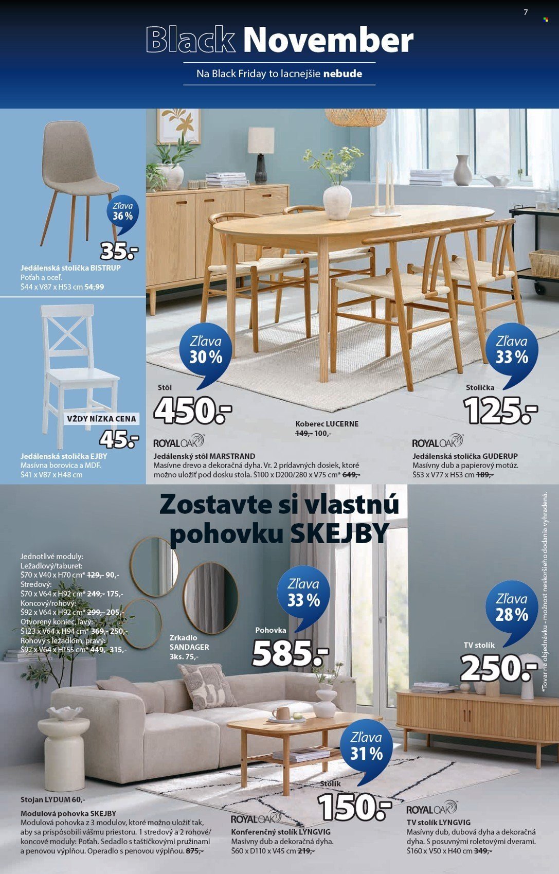 JYSK leták - Od pondelka 3.11.2025 (2025-11-03 - 2025-11-23) | 8