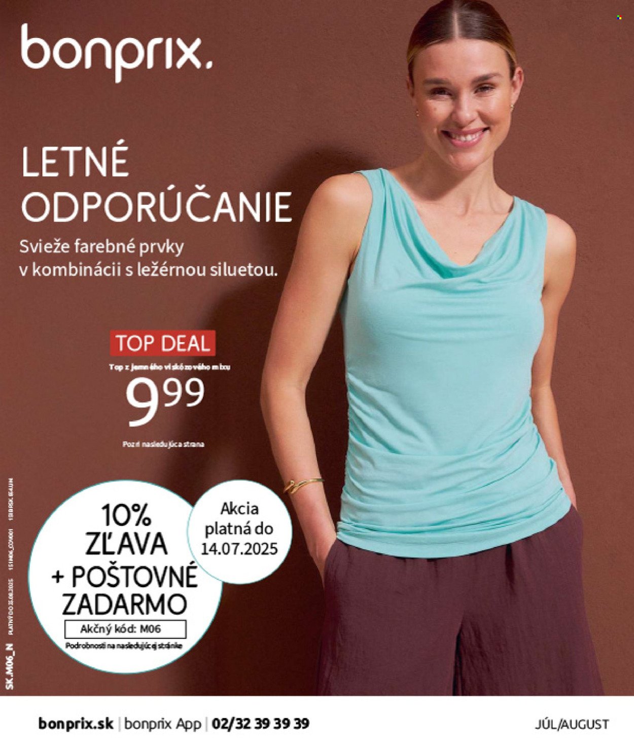 BONPRIX leták - MÓDNA LEŽÉRNOSŤ (2025-07-16 - 2025-08-25) | 1