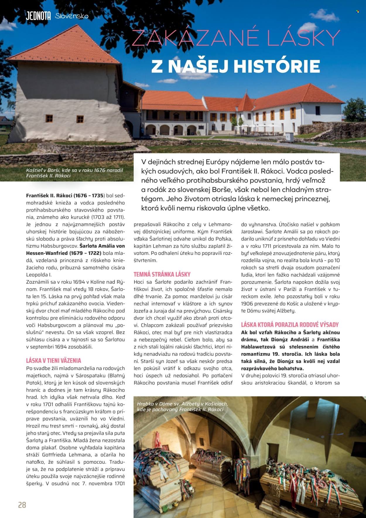 COOP JEDNOTA leták - Od piatka 1.5.2026 (2026-05-01 - 2026-05-31) | 28