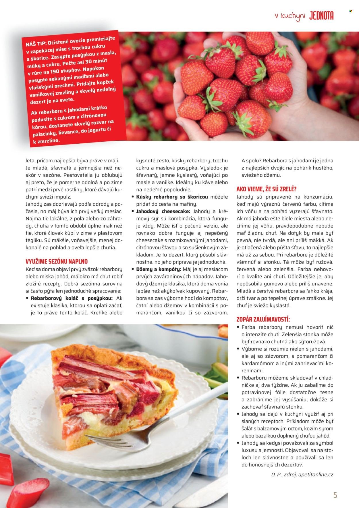 COOP JEDNOTA leták - Od piatka 1.5.2026 (2026-05-01 - 2026-05-31) | 5