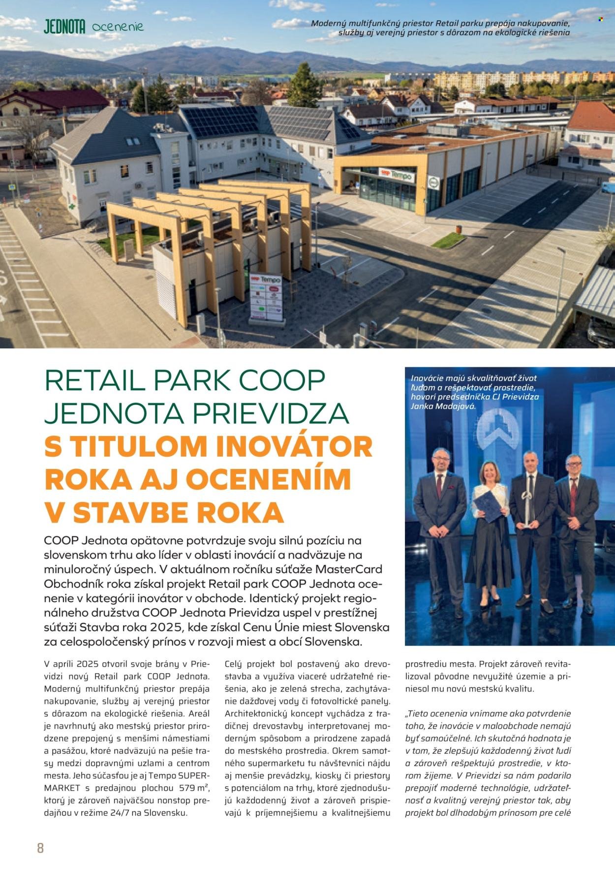 COOP JEDNOTA leták - Od piatka 1.5.2026 (2026-05-01 - 2026-05-31) | 8
