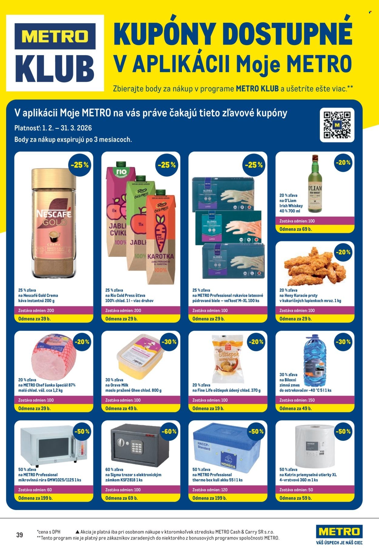 METRO leták - Maloobchod (2026-02-11 - 2026-02-24) | 39