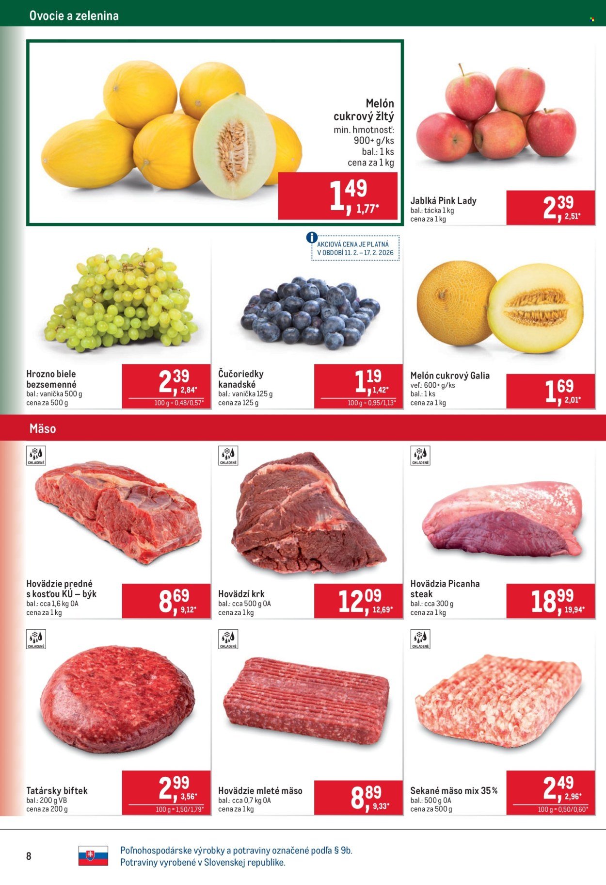 METRO leták - Maloobchod (2026-02-11 - 2026-02-24) | 8